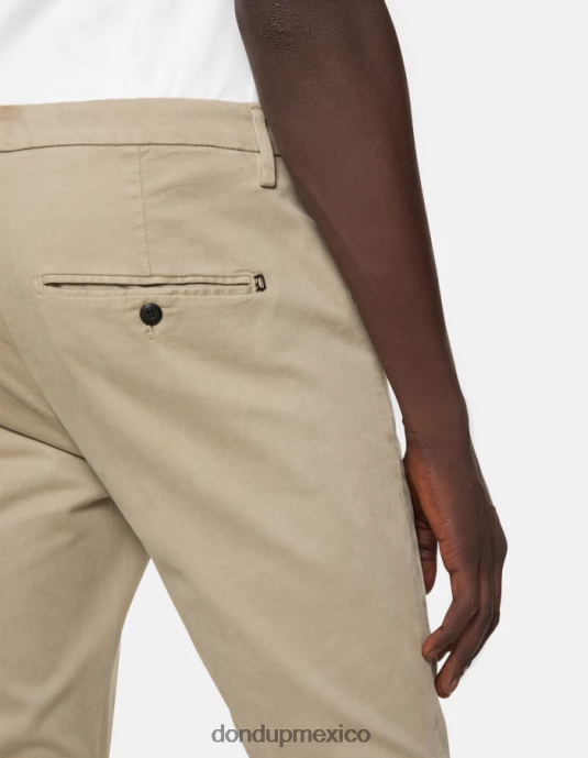 corteccia DONDUP hombres pantalones gaubert slim de algodón vestir D0VXD686