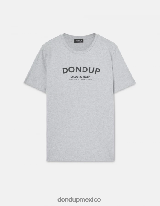 gris DONDUP hombres camiseta de punto regular fit vestir D0VXD819