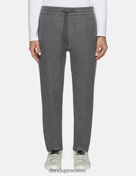 gris DONDUP hombres joggers de franela yuri vestir D0VXD701