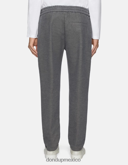 gris DONDUP hombres joggers de franela yuri vestir D0VXD701