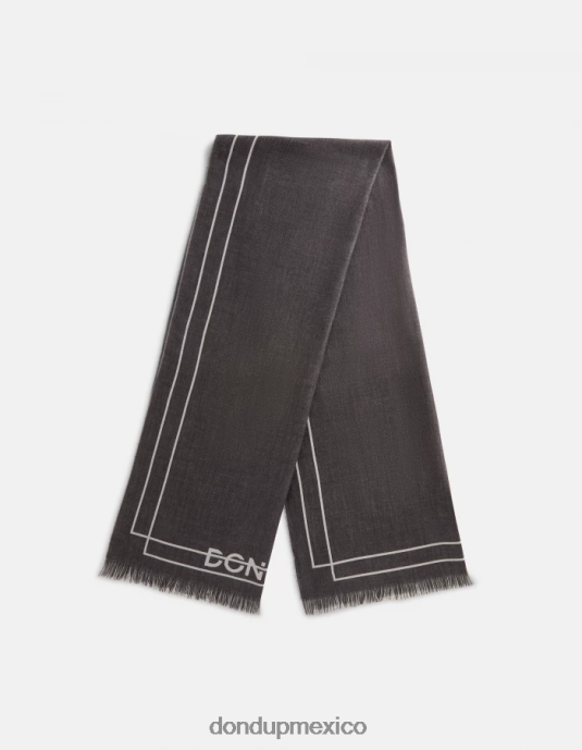 humo DONDUP hombres bufanda de lana y algodón accesorios D0VXD1017