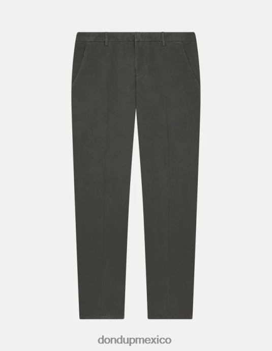 humo DONDUP hombres pantalones Spiritissimo de algodón regular fit vestir D0VXD758