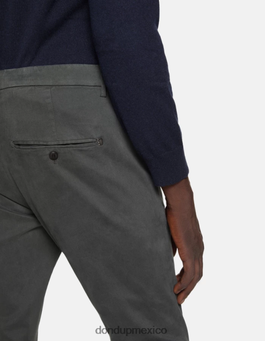 humo DONDUP hombres pantalones gaubert slim de algodón vestir D0VXD691
