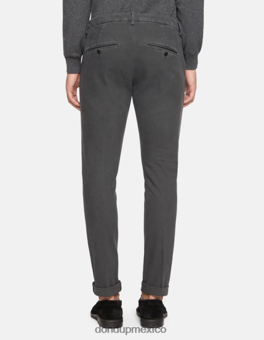 humo DONDUP hombres pantalones gaubert slim de algodón vestir D0VXD709