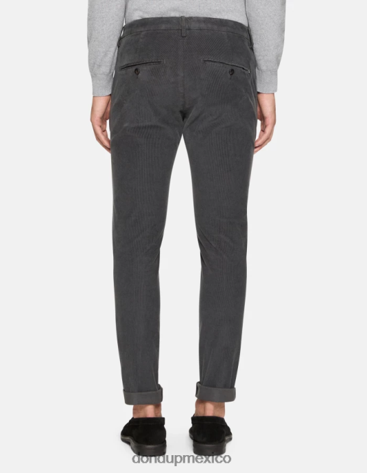 humo DONDUP hombres pantalones gaubert slim de terciopelo vestir D0VXD769