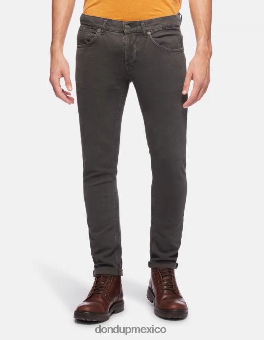 humo DONDUP hombres pantalones pitillo de algodón george vestir D0VXD651
