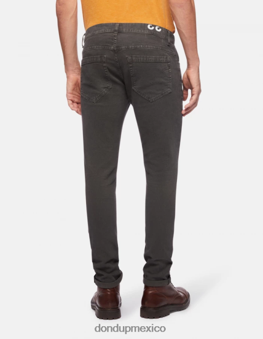 humo DONDUP hombres pantalones pitillo de algodón george vestir D0VXD651