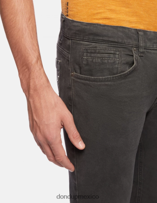 humo DONDUP hombres pantalones pitillo de algodón george vestir D0VXD651