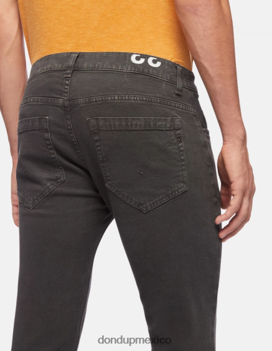 humo DONDUP hombres pantalones pitillo de algodón george vestir D0VXD651