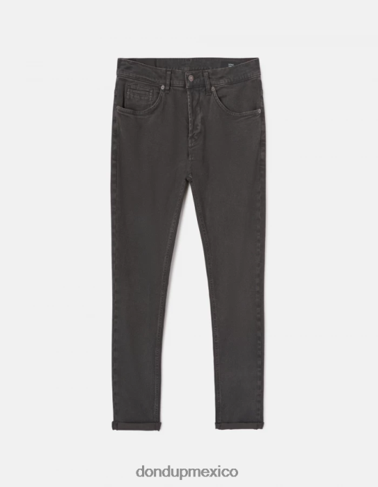 humo DONDUP hombres pantalones pitillo de algodón george vestir D0VXD651