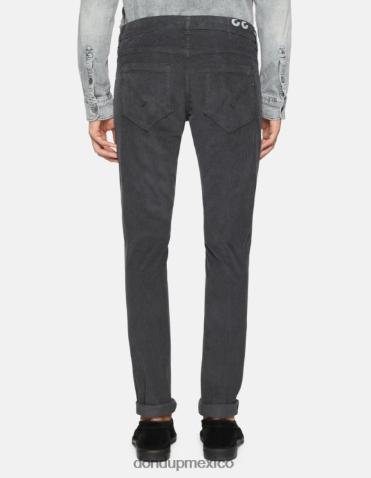 humo DONDUP hombres pantalones pitillo de terciopelo george vestir D0VXD644