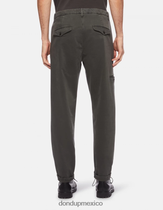 humo DONDUP hombres pantalones rick regular fit de algodón vestir D0VXD738