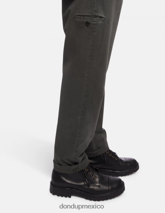 humo DONDUP hombres pantalones rick regular fit de algodón vestir D0VXD738