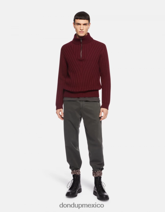 humo DONDUP hombres pantalones rick regular fit de algodón vestir D0VXD738