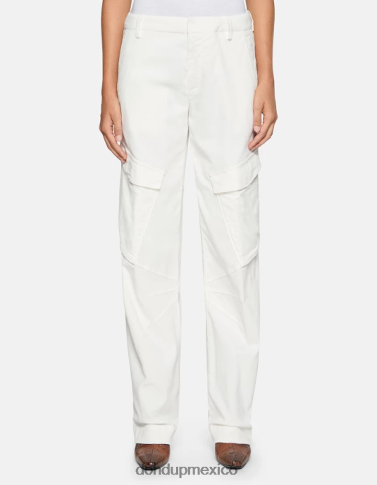 burro DONDUP mujer pantalones camila holgados de terciopelo vestir D0VXD209