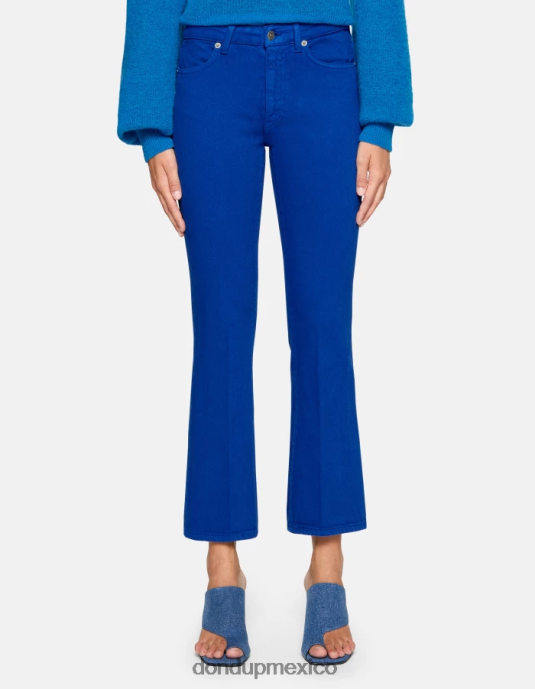 azul real DONDUP mujer Vaqueros bootcut súper ajustados Mandy en denim bull elástico vestir D0VXD15