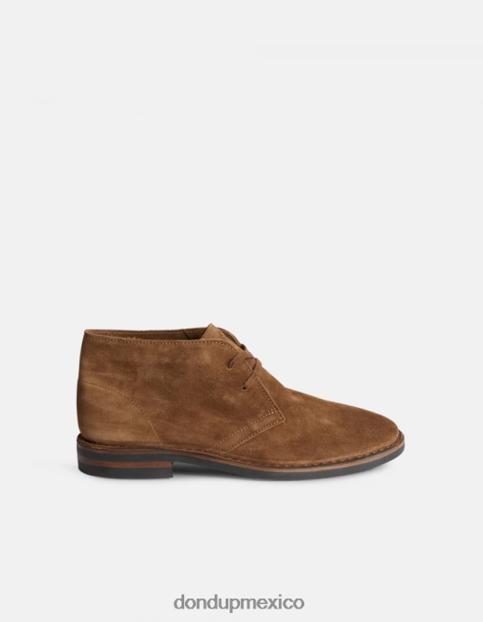 kaki DONDUP hombres botines de piel serraje calzado D0VXD973