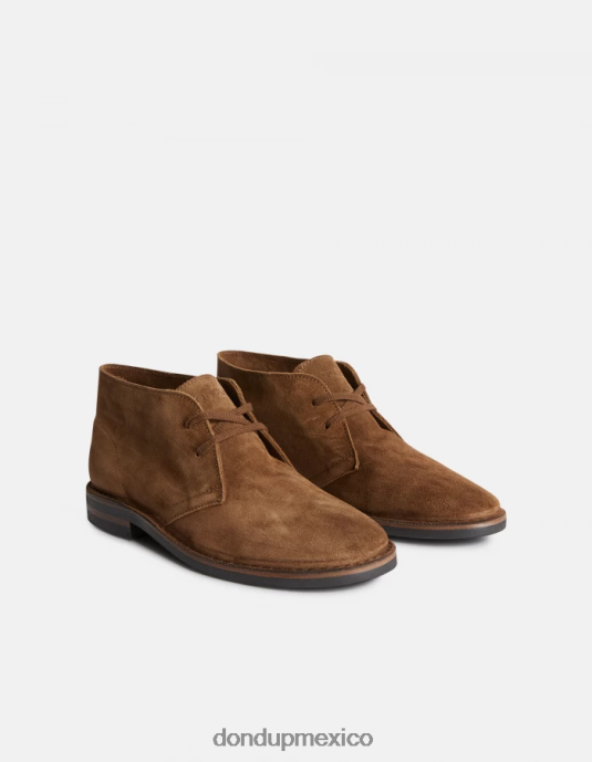 kaki DONDUP hombres botines de piel serraje calzado D0VXD973