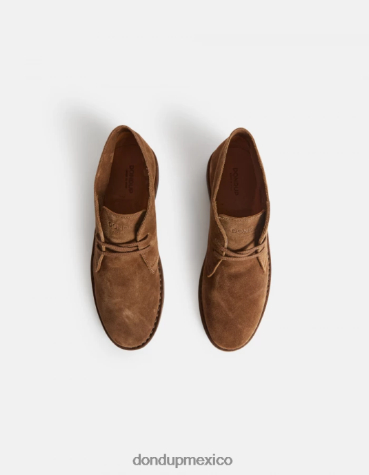 kaki DONDUP hombres botines de piel serraje calzado D0VXD973