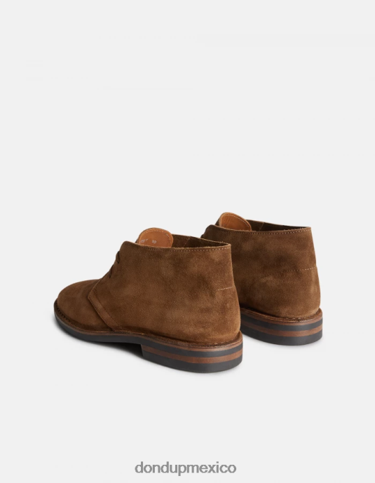 kaki DONDUP hombres botines de piel serraje calzado D0VXD973
