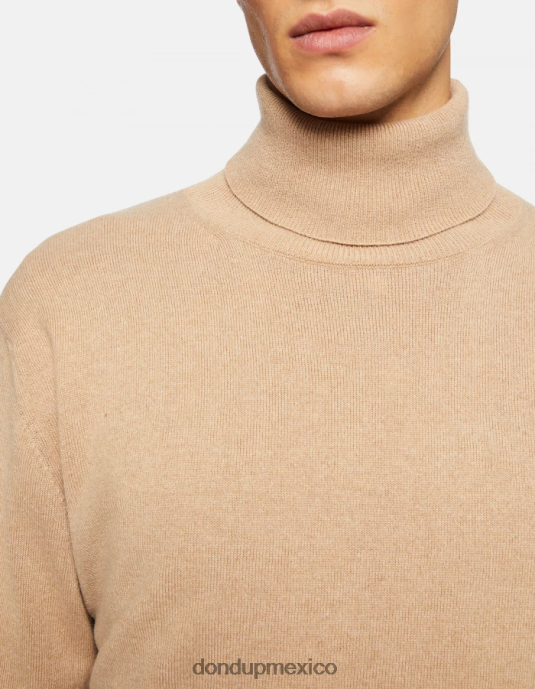 livito DONDUP hombres Jersey regular fit de cachemir y seda con cuello tipo polo vestir D0VXD868
