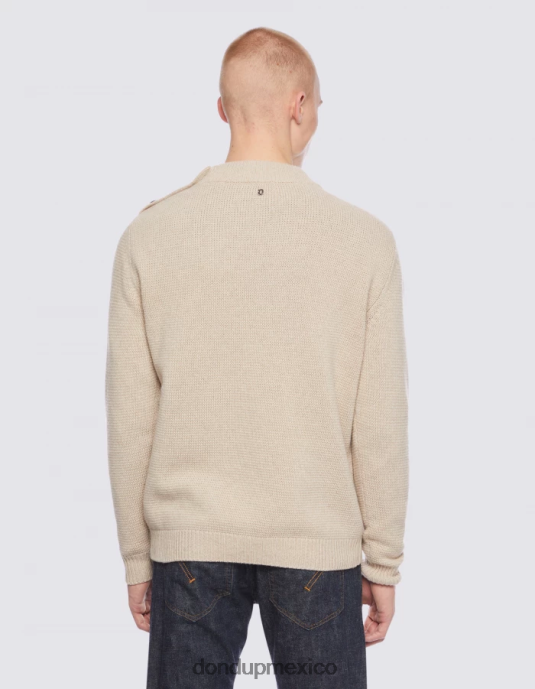 livito DONDUP hombres Jersey regular fit de lana con cuello alto vestir D0VXD887