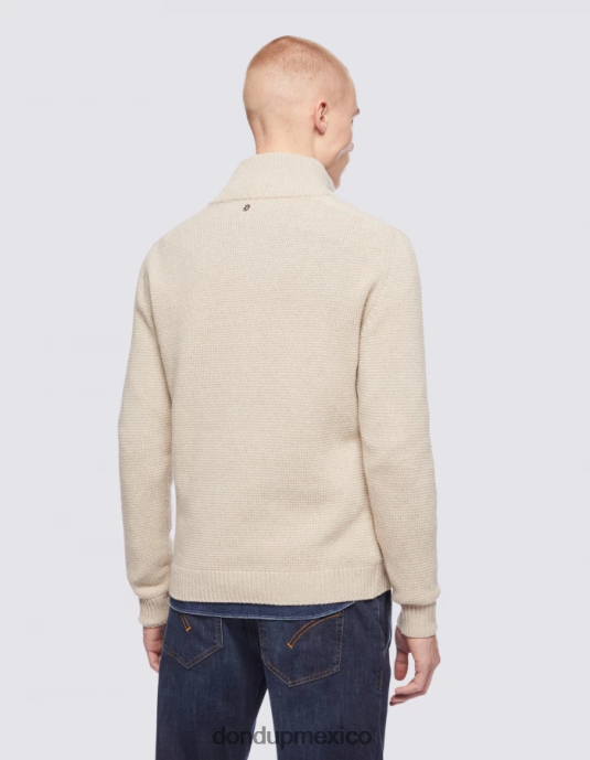 livito DONDUP hombres Jersey regular fit de lana con cuello alto vestir D0VXD888