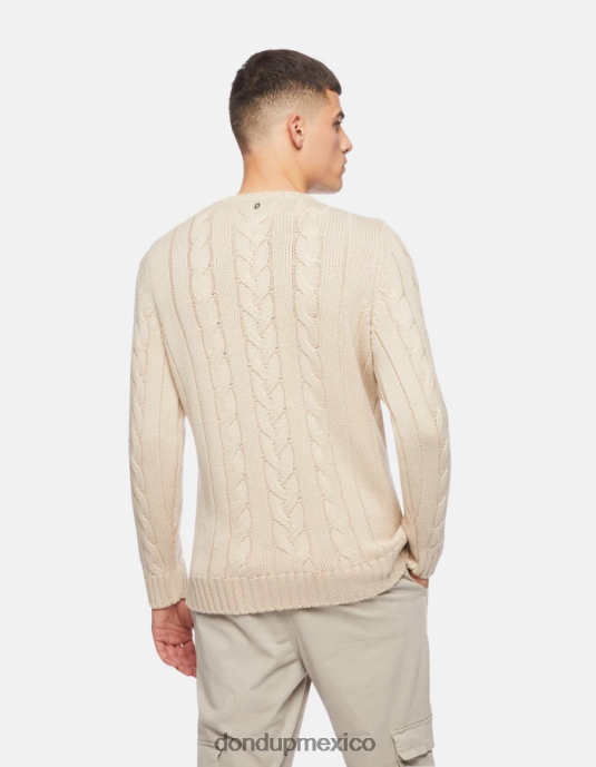 livito DONDUP hombres jersey de lana con cuello redondo vestir D0VXD889
