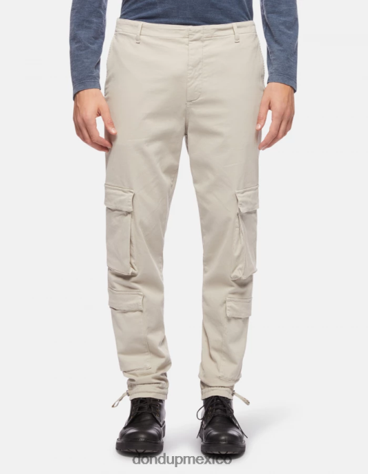 livito DONDUP hombres pantalones cargo ken de algodón vestir D0VXD694
