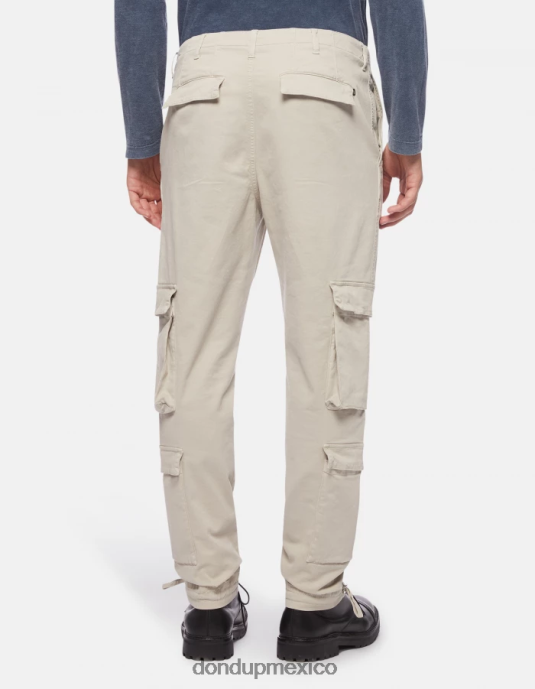 livito DONDUP hombres pantalones cargo ken de algodón vestir D0VXD694