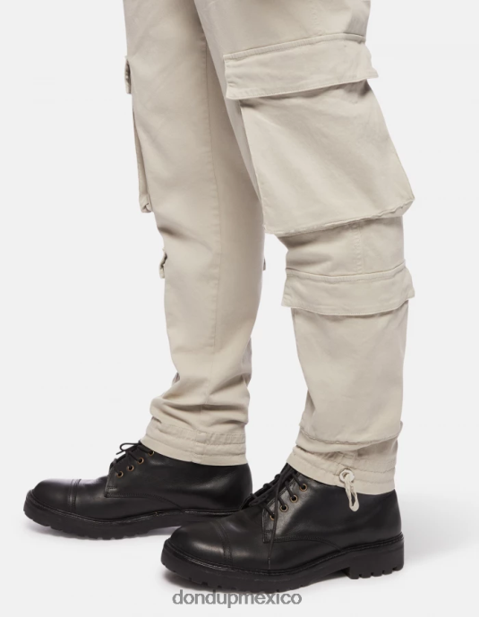 livito DONDUP hombres pantalones cargo ken de algodón vestir D0VXD694