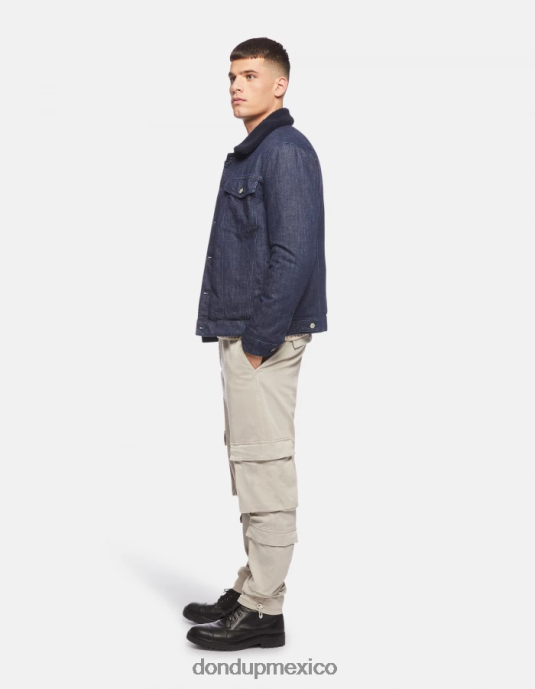 livito DONDUP hombres pantalones cargo ken de algodón vestir D0VXD694