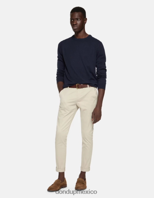 livito DONDUP hombres pantalones gaubert slim de algodón vestir D0VXD684