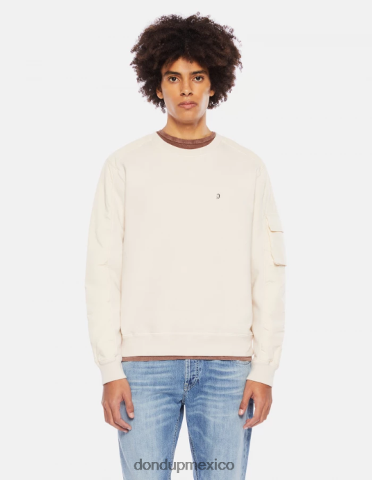 livito DONDUP hombres sudadera regular fit con cuello redondo vestir D0VXD830
