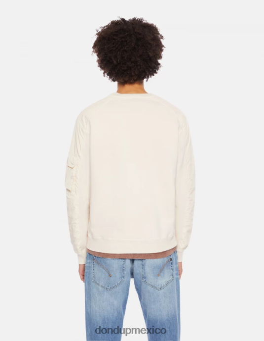 livito DONDUP hombres sudadera regular fit con cuello redondo vestir D0VXD830