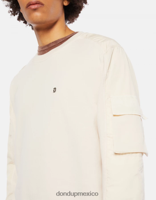 livito DONDUP hombres sudadera regular fit con cuello redondo vestir D0VXD830
