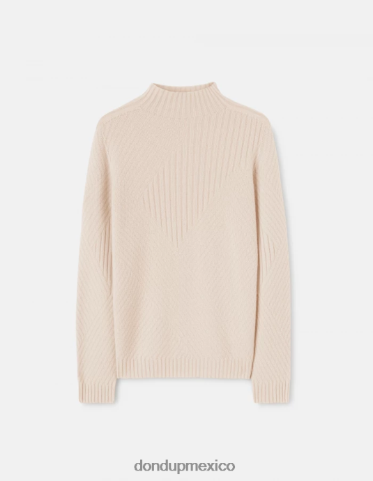 livito DONDUP hombres suéter regular fit de lana con cuello tipo polo vestir D0VXD890