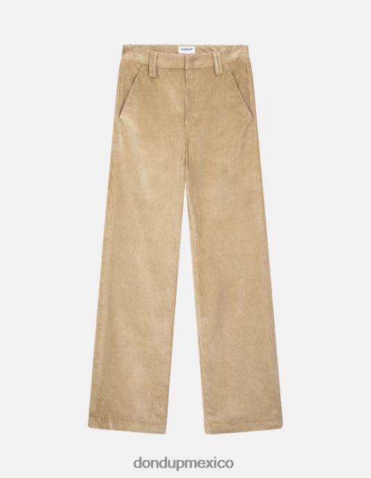 livito DONDUP mujer pantalones anchos de terciopelo joan vestir D0VXD132