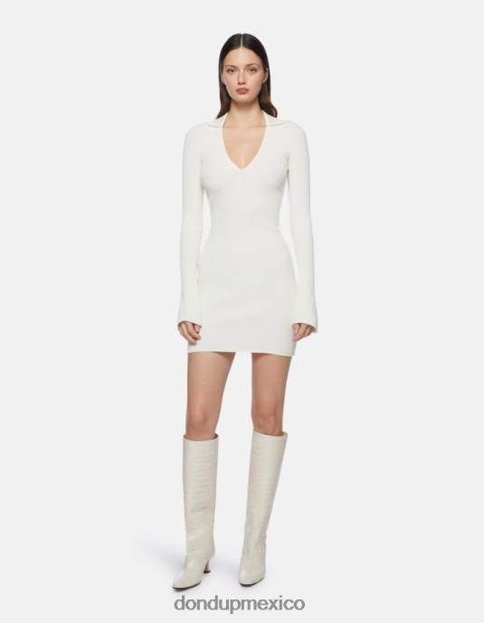 livito DONDUP mujer vestido corto de viscosa vestir D0VXD271