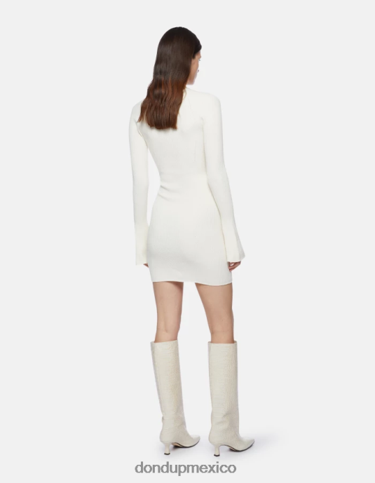 livito DONDUP mujer vestido corto de viscosa vestir D0VXD271