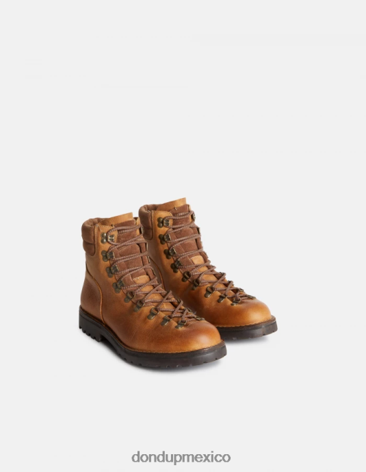 marrón DONDUP hombres botas de nobuk calzado D0VXD976