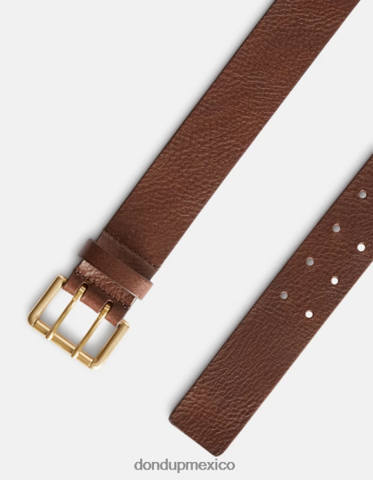 marrón DONDUP hombres cinturón de cuero accesorios D0VXD969
