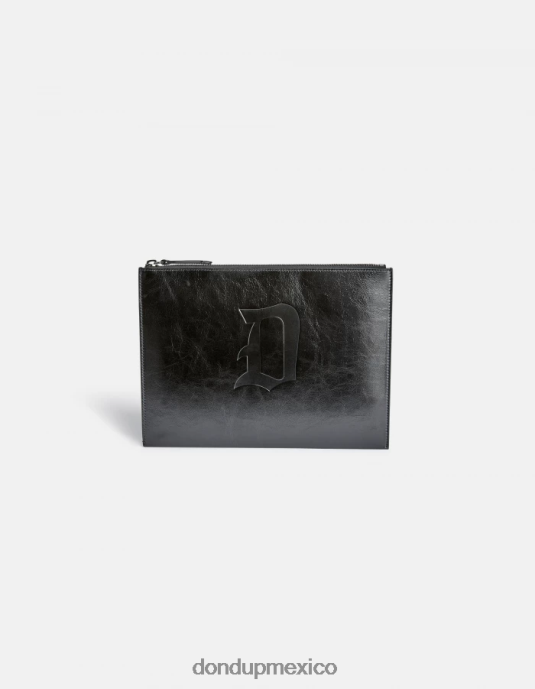 negro DONDUP hombres soporte para ipad accesorios D0VXD1009