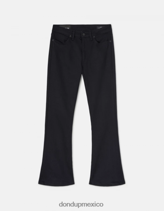 negro DONDUP mujer Vaqueros bootcut súper ajustados Mandy en denim elástico vestir D0VXD79