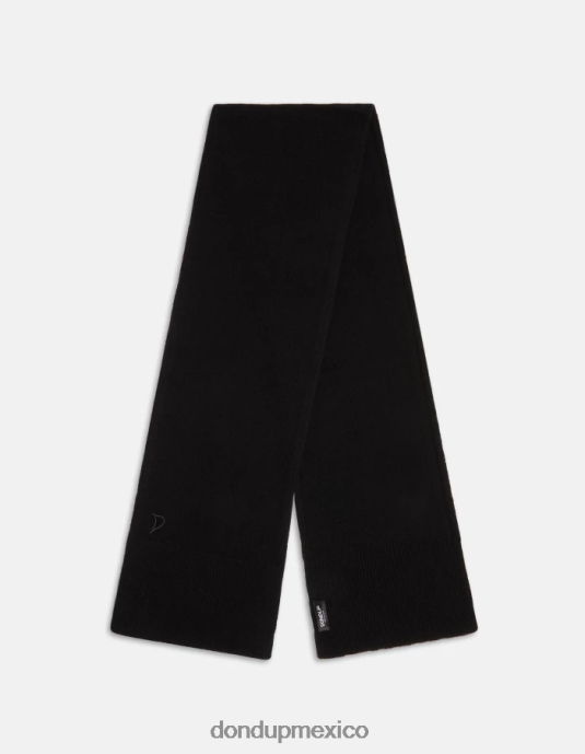 negro DONDUP mujer bufanda de cachemira accesorios D0VXD517