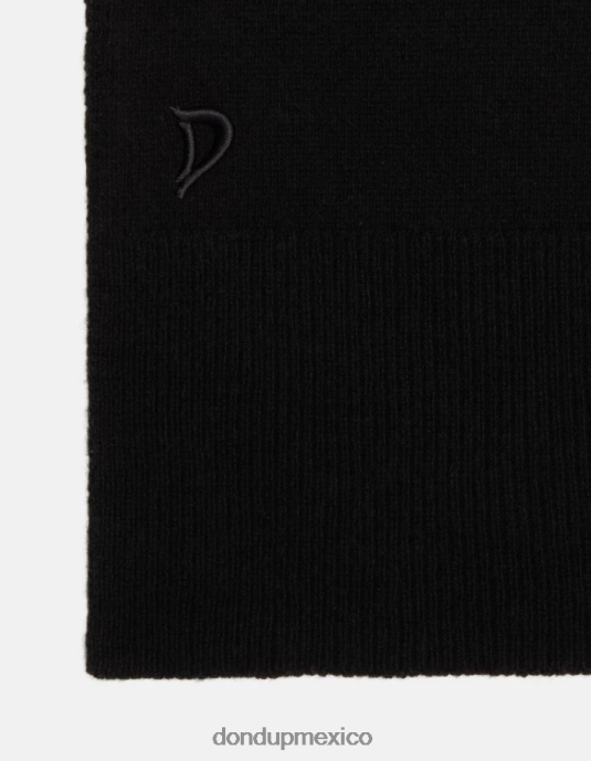 negro DONDUP mujer bufanda de cachemira accesorios D0VXD517