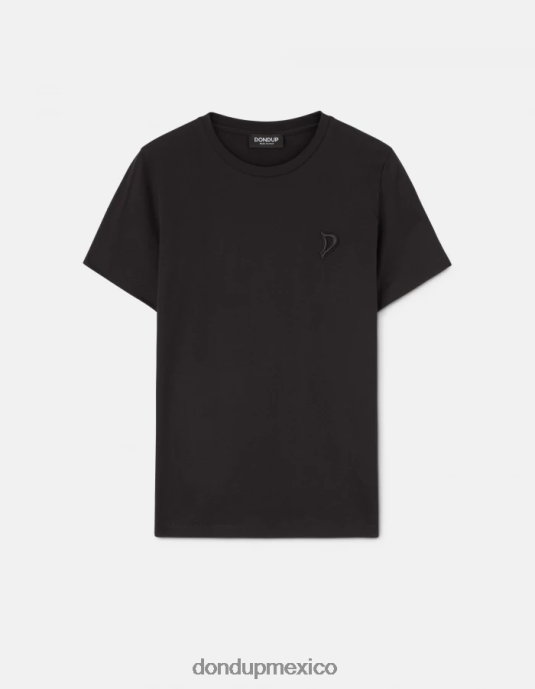 negro DONDUP mujer camiseta de punto regular fit vestir D0VXD413