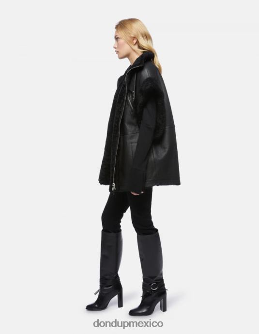 negro DONDUP mujer jeans gaia de denim elástico súper ajustados vestir D0VXD83