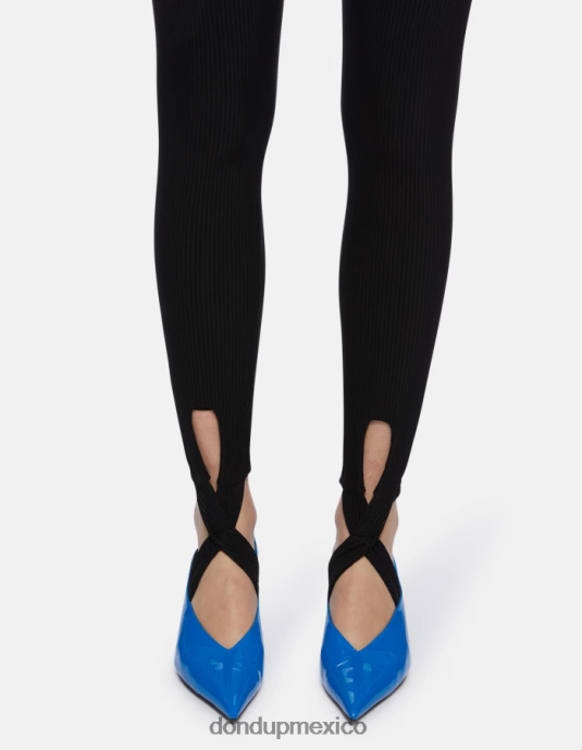 negro DONDUP mujer leggins de jersey amy vestir D0VXD144