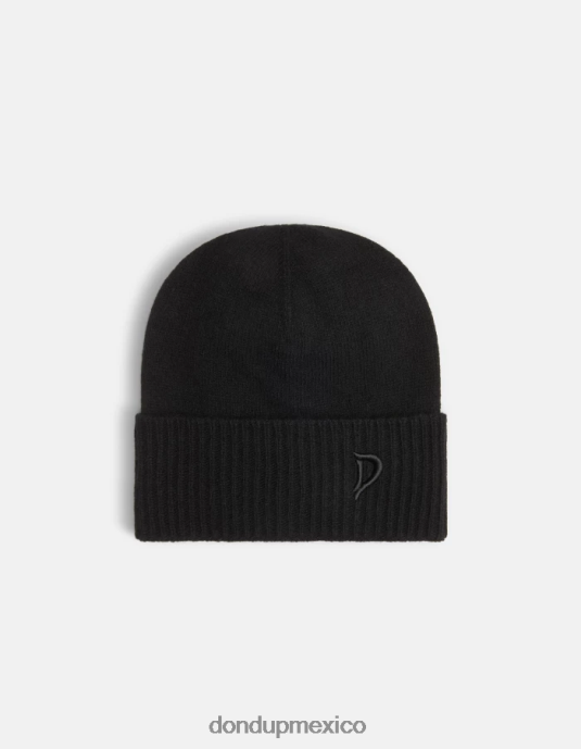 negro DONDUP mujer sombrero de cachemira accesorios D0VXD536